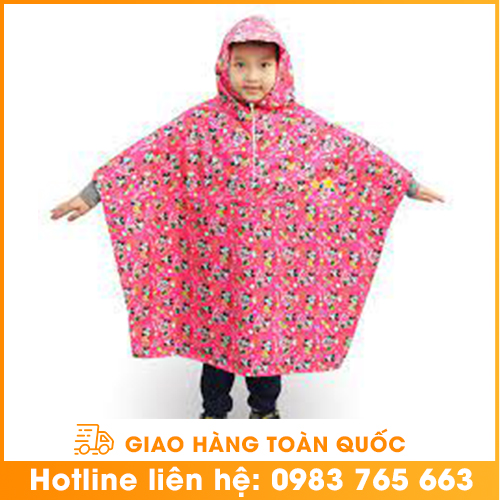 Áo mưa trẻ em - áo Mưa Quảng Cáo - Cơ Sở Sản Xuất áo Mưa Khải Nam
